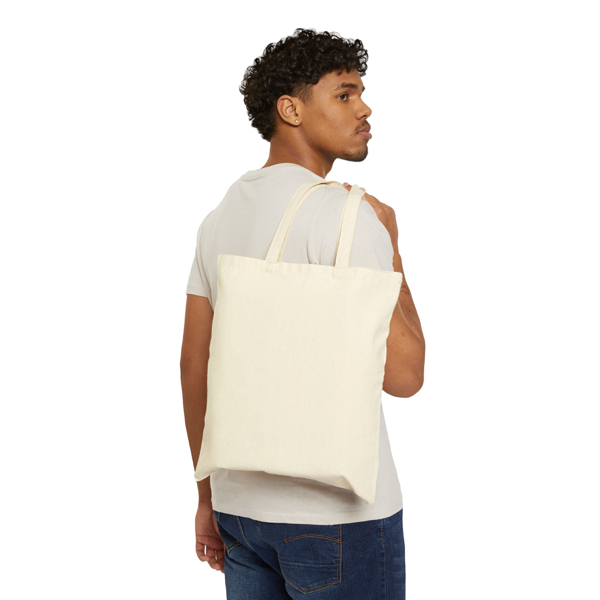 Racing Silly Goose Radio Check Tote | Canvas Racing Meme Tote